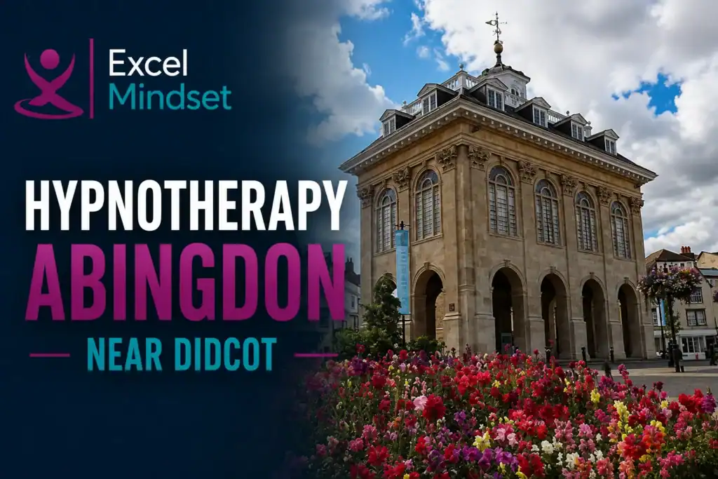 Hypnotherapy Abingdon with Excel Mindset, featuring Abingdon County Hall near Didcot