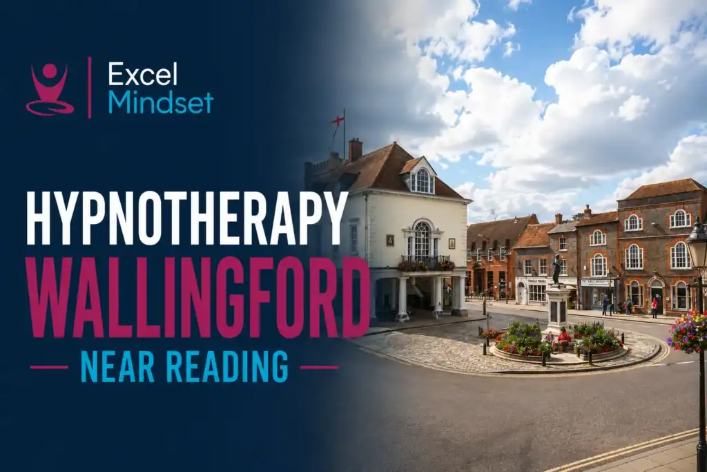 Hypnotherapy Wallingford near Reading – Excel Mindset, featuring Wallingford Market Place and Town Hall.