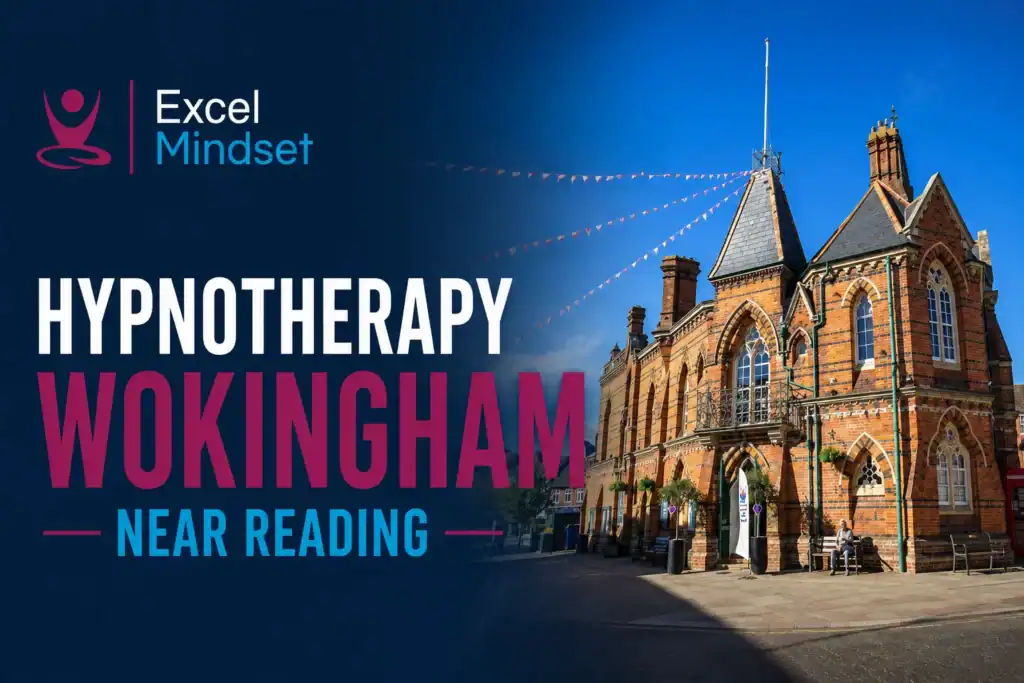 Hypnotherapy Wokingham near Reading – Excel Mindset, featuring Wokingham Town Hall.